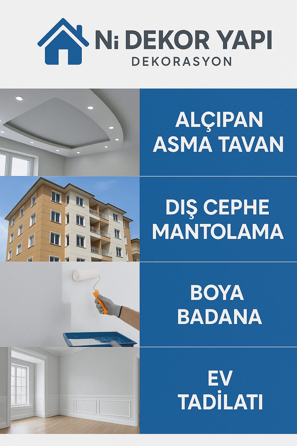 ni dekor hizmetleri